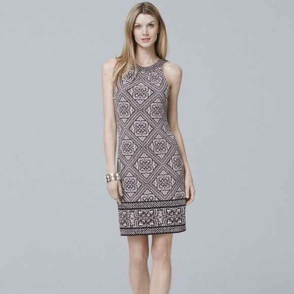 White House Black Market Reversible Dress NWT XXS - Picture 2 of 8